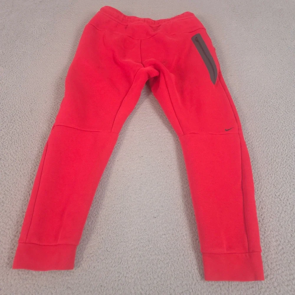 Nike Pants Kids XL Red Sportswear Tech Fleece Joggers Tapered‎ Leg Drawstring